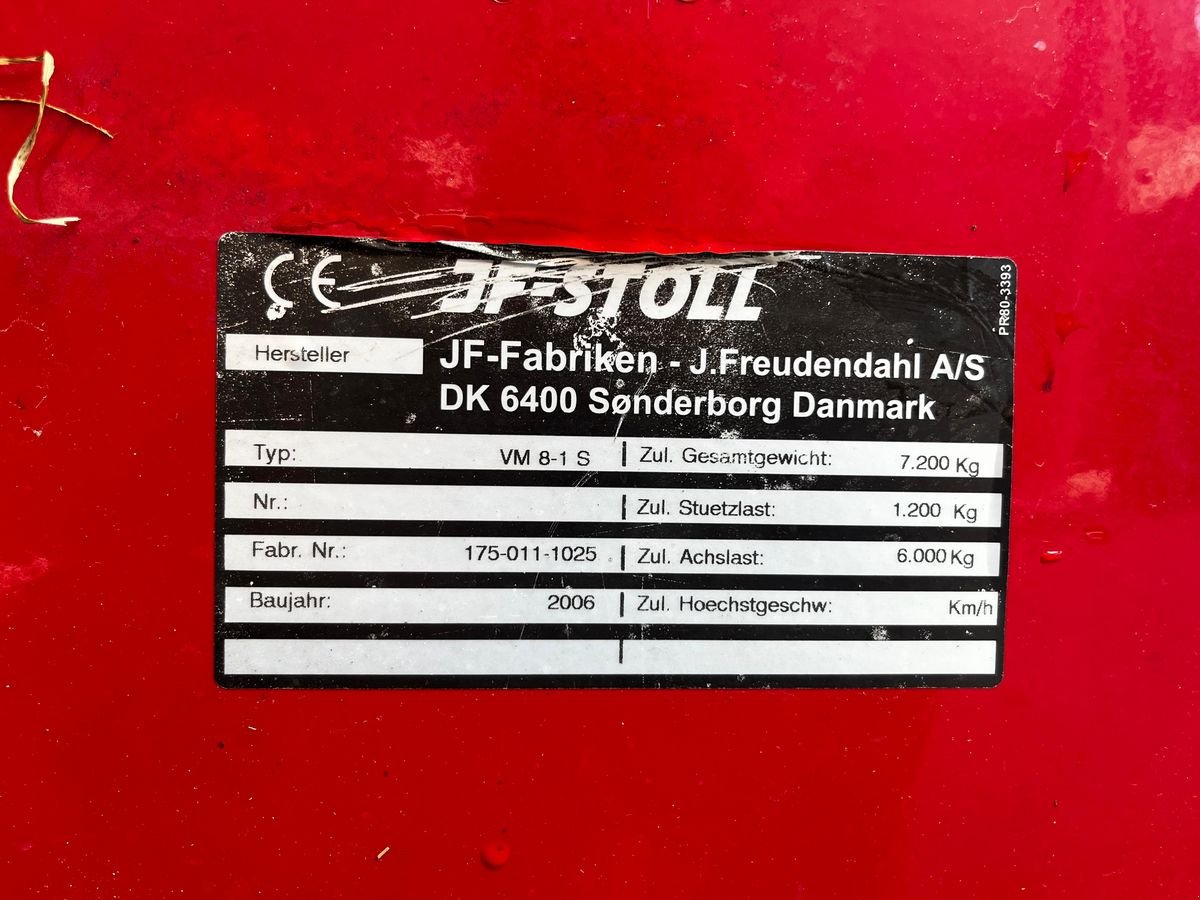 Futtermischwagen typu Stoll Feeder VM 8, Gebrauchtmaschine v Sulzberg (Obrázek 11)