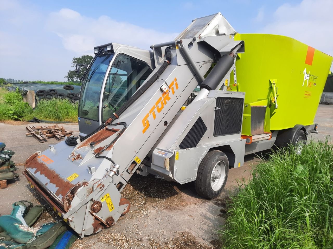 Futtermischwagen del tipo Storti Terrier 180, Gebrauchtmaschine In Essen (Immagine 1)