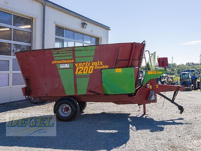 Futtermischwagen van het type Strautmann Double 1200 VertiMix, Gebrauchtmaschine in Feilitzsch (Foto 4)