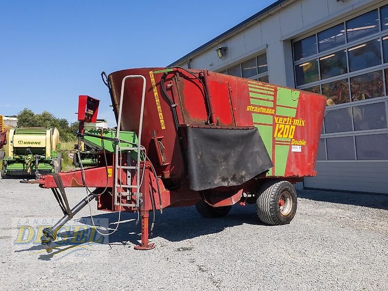 Futtermischwagen van het type Strautmann Double 1200 VertiMix, Gebrauchtmaschine in Feilitzsch (Foto 3)