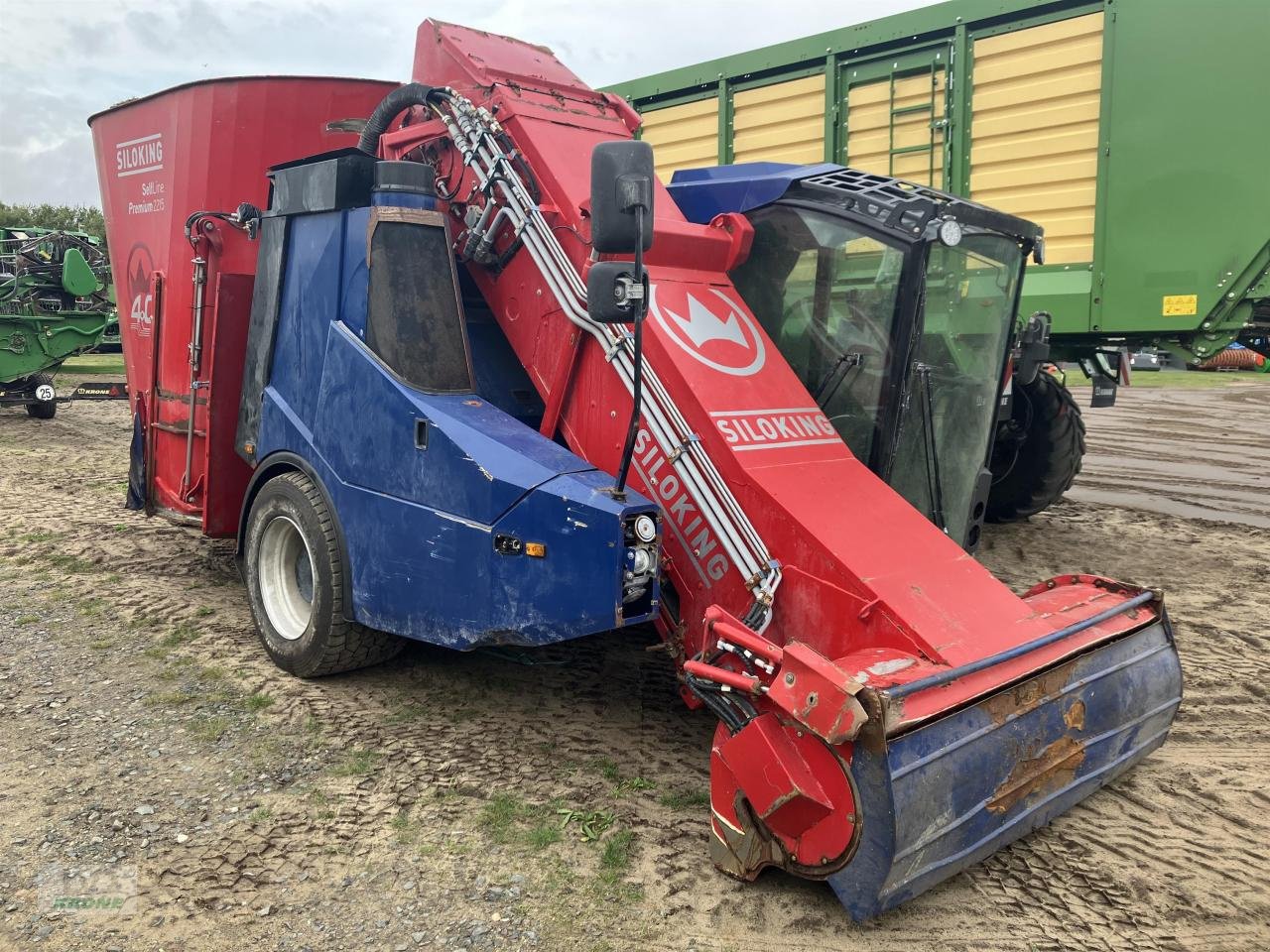 Futtermischwagen Türe ait Strautmann Self Line Premium 2215, Gebrauchtmaschine içinde Spelle (resim 2)