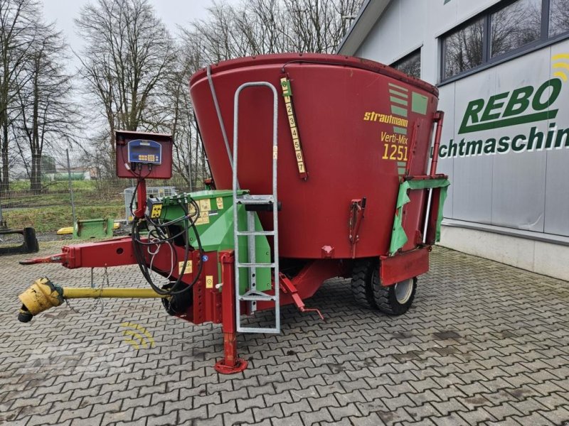 Futtermischwagen van het type Strautmann VERTI-MIX 1251, Gebrauchtmaschine in Neuenkirchen-Vörden (Foto 1)