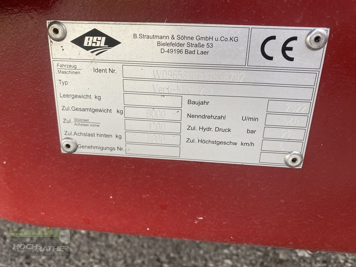 Futtermischwagen Türe ait Strautmann Verti Mix 1251, Neumaschine içinde Kronstorf (resim 17)