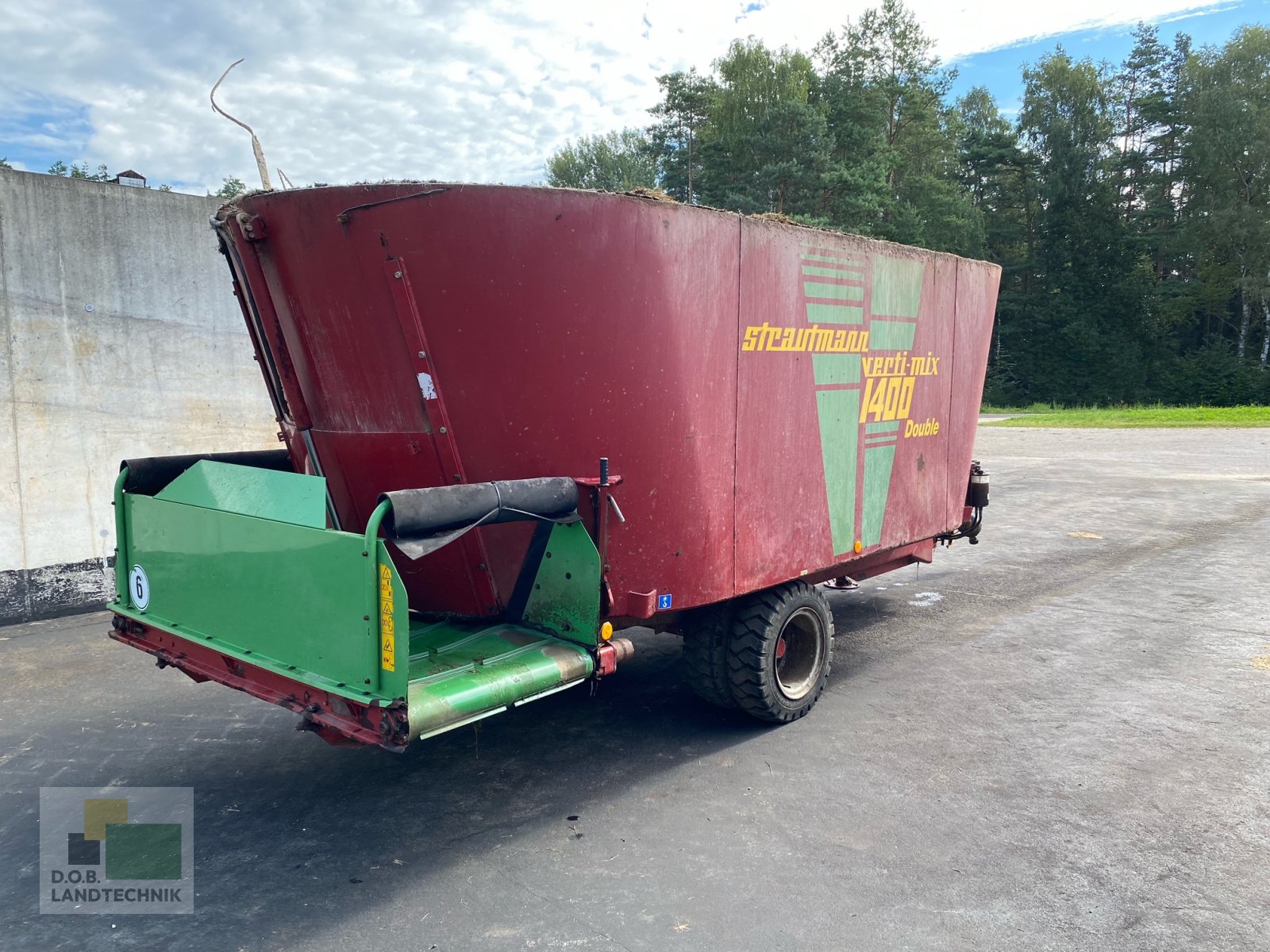 Futtermischwagen van het type Strautmann Verti-Mix 1400 Double, Gebrauchtmaschine in Regensburg (Foto 2)