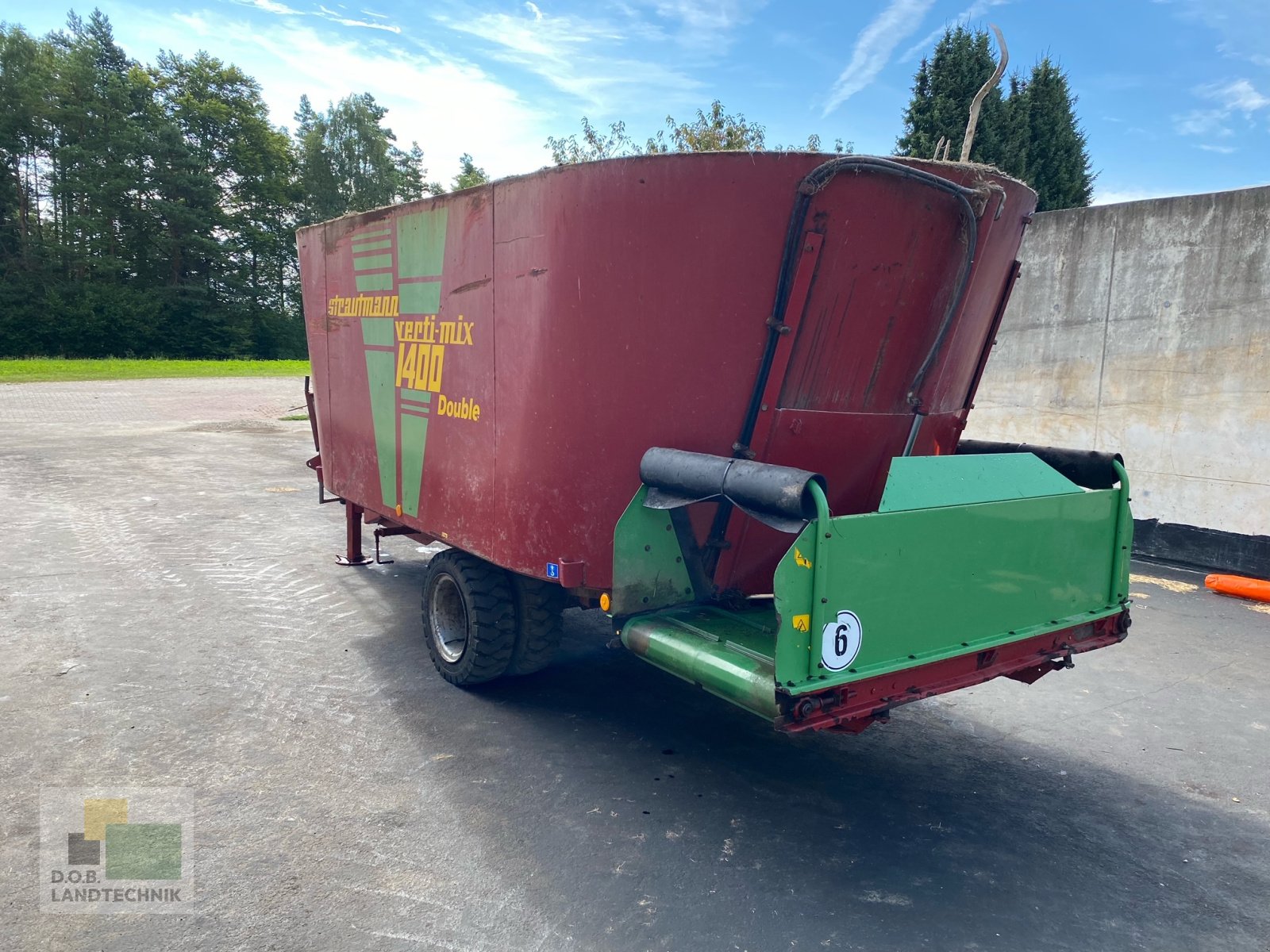 Futtermischwagen van het type Strautmann Verti-Mix 1400 Double, Gebrauchtmaschine in Regensburg (Foto 3)