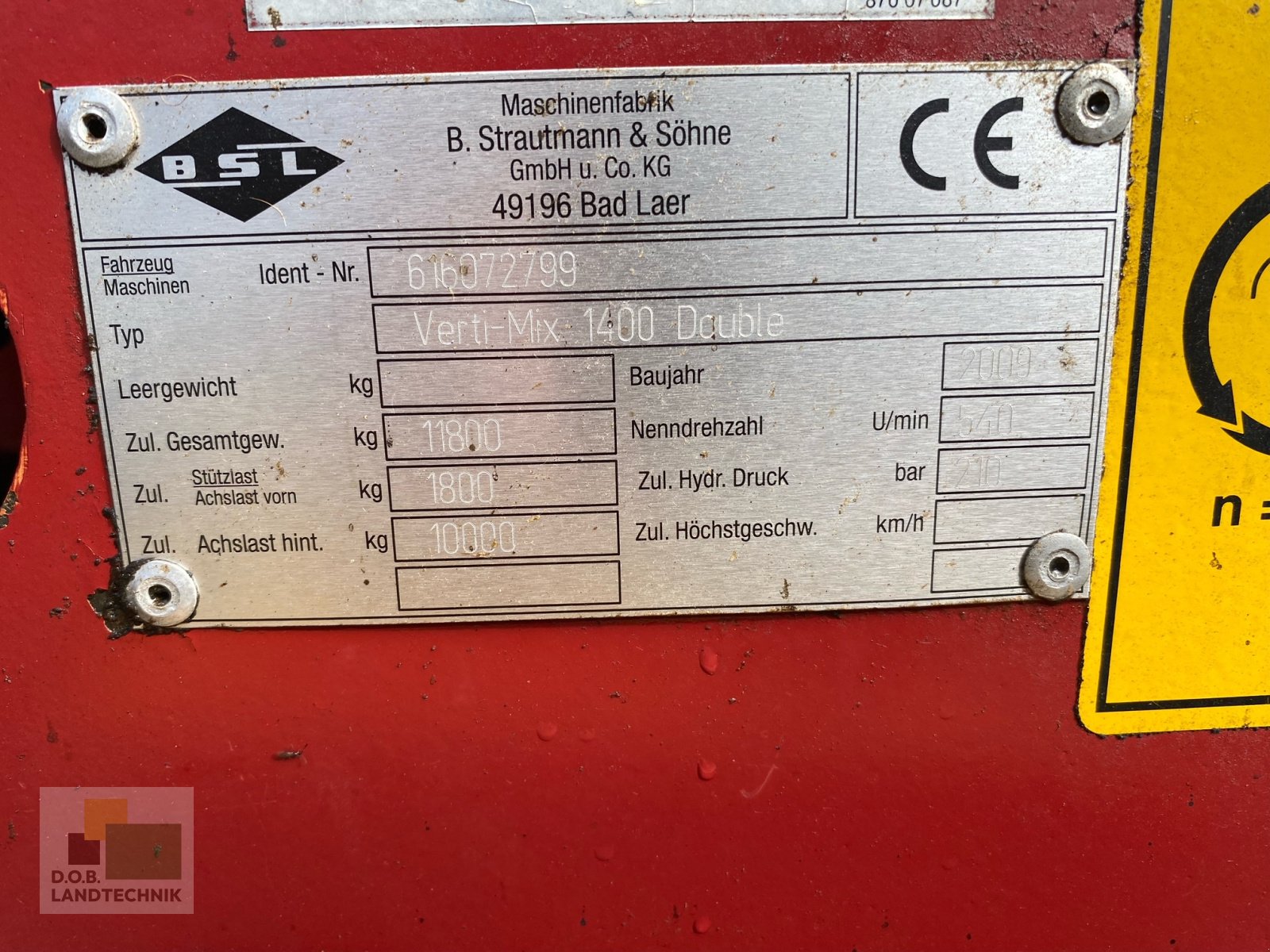 Futtermischwagen typu Strautmann Verti-Mix 1400 Double, Gebrauchtmaschine w Regensburg (Zdjęcie 21)