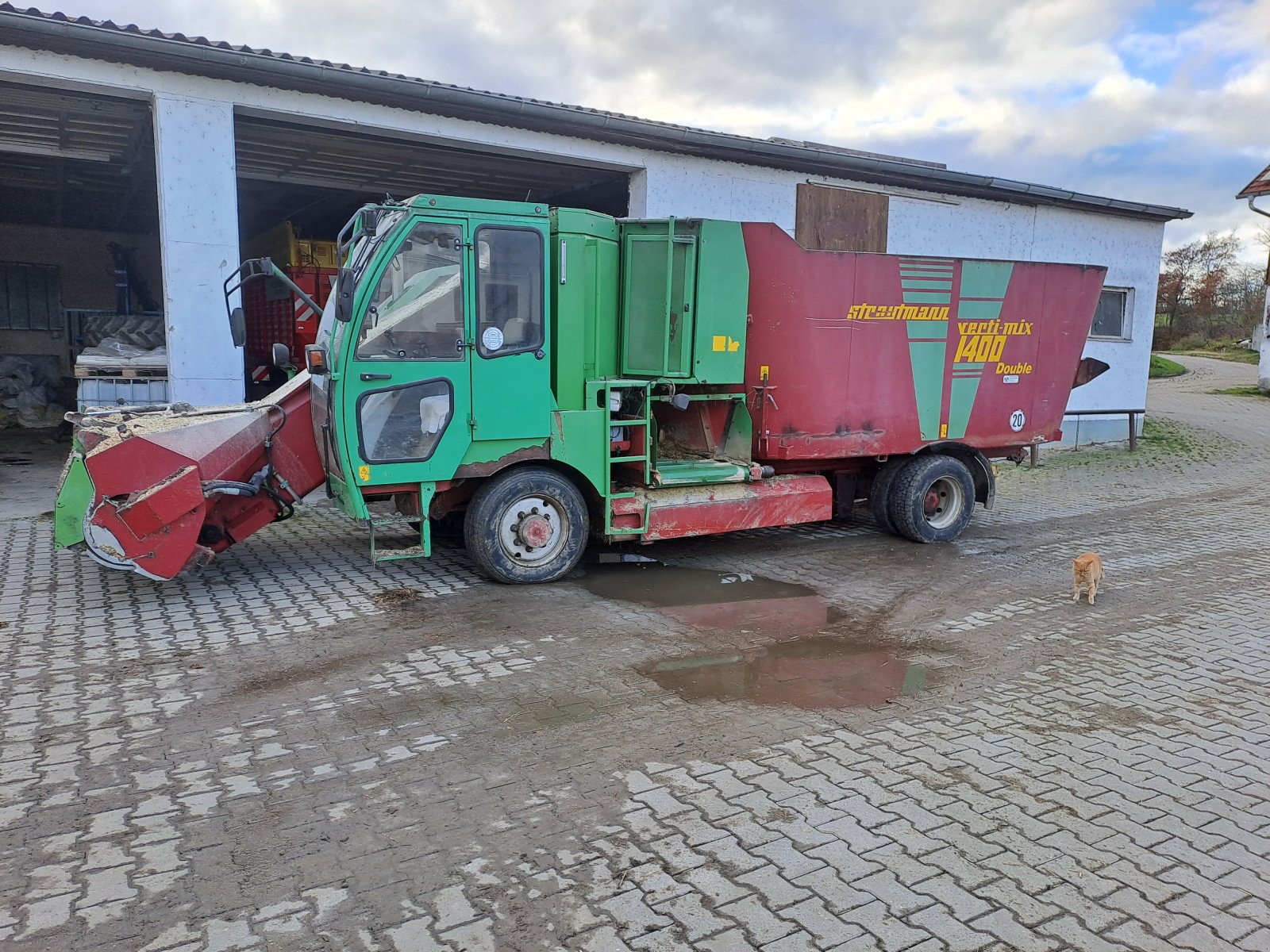 Futtermischwagen del tipo Strautmann Verti-Mix 1400 DSF, Gebrauchtmaschine In Neunburg (Immagine 1)