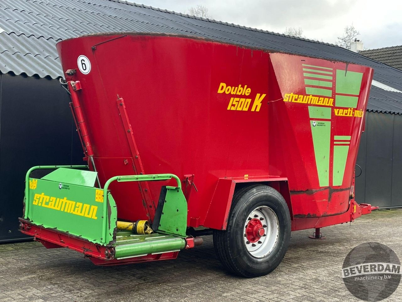 Futtermischwagen a típus Strautmann Verti-Mix 1500 Double K, Gebrauchtmaschine ekkor: Vriezenveen (Kép 4)