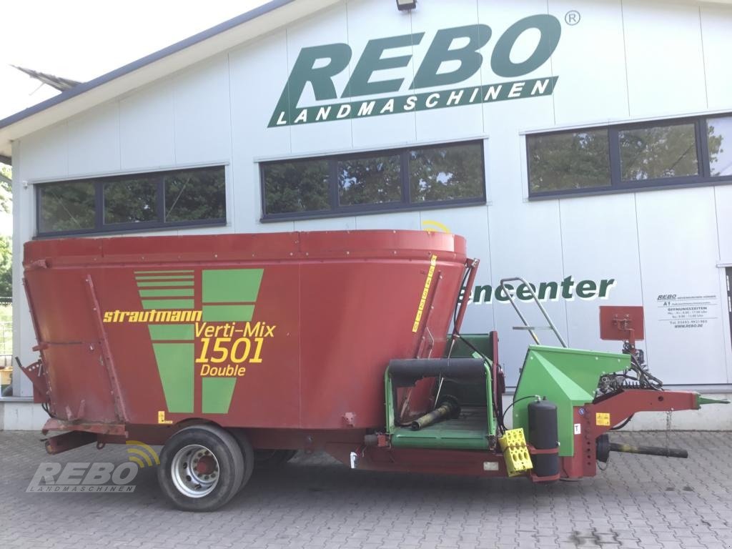 Futtermischwagen of the type Strautmann Verti-Mix 1501 Doubel, Gebrauchtmaschine in Neuenkirchen-Vörden (Picture 1)