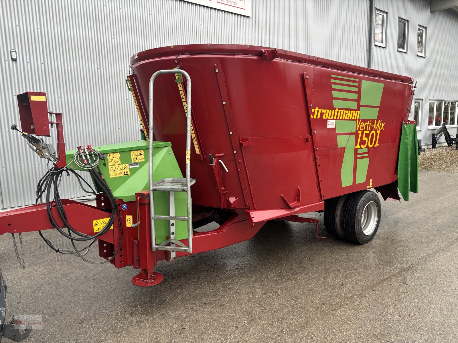 Futtermischwagen du type Strautmann Verti-Mix 1501 Double, Gebrauchtmaschine en Mitterscheyern (Photo 2)