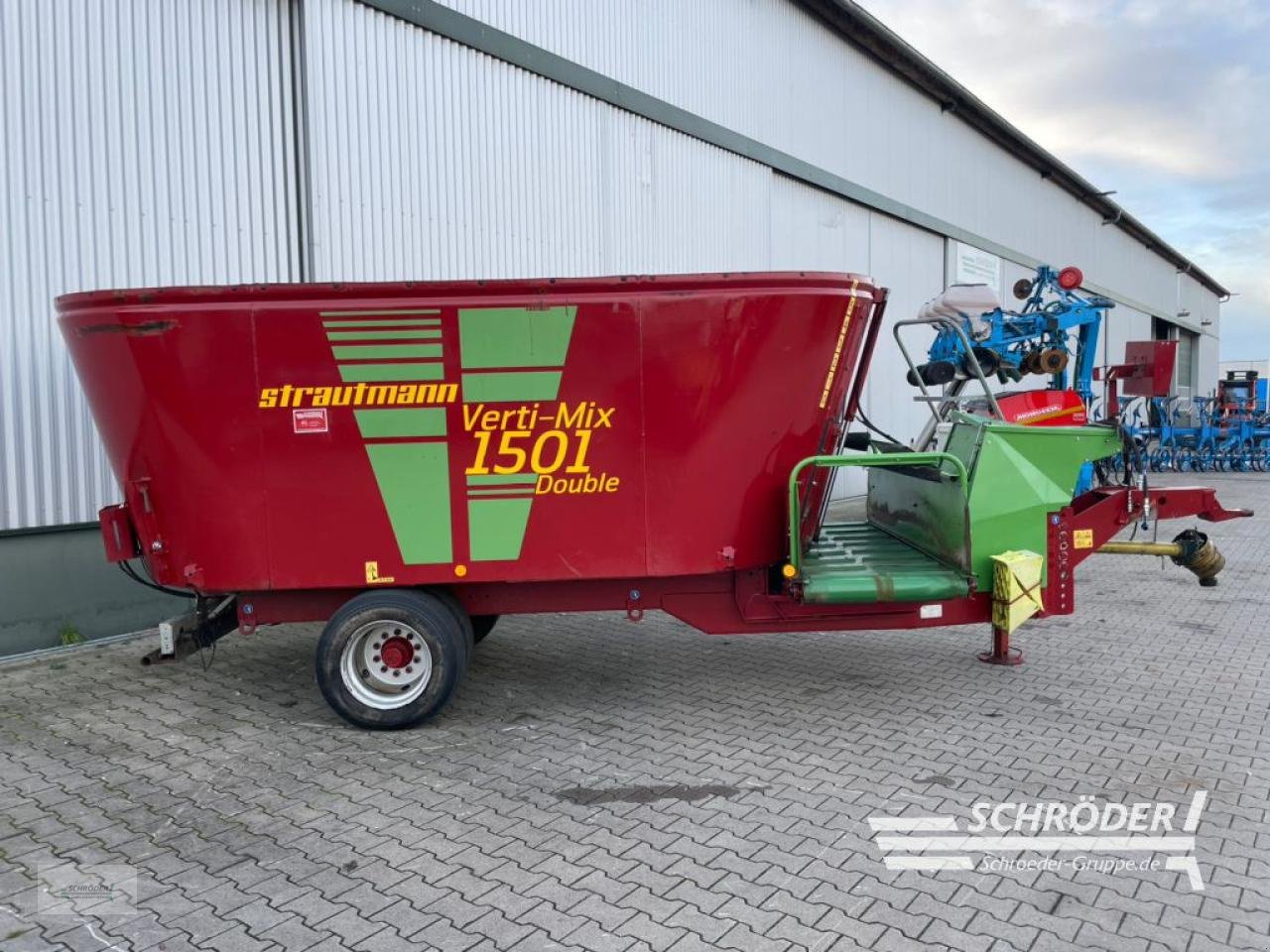 Futtermischwagen del tipo Strautmann VERTI MIX 1501 DOUBLE, Gebrauchtmaschine en Jade OT Schweiburg (Imagen 2)