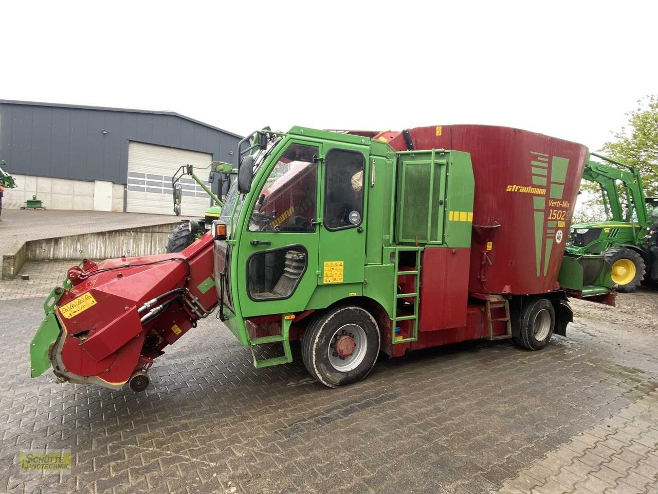 Futtermischwagen Türe ait Strautmann Verti-Mix 1502 SF, Gebrauchtmaschine içinde Marsberg-Giershagen (resim 8)