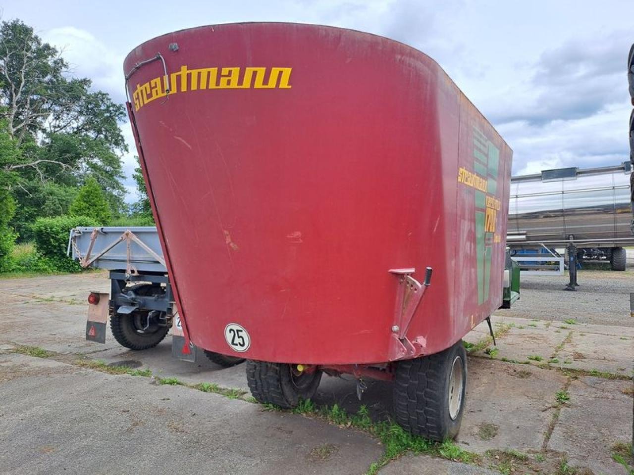 Futtermischwagen van het type Strautmann VERTI MIX 1700 DOUBLE, Gebrauchtmaschine in Vehlow (Foto 4)