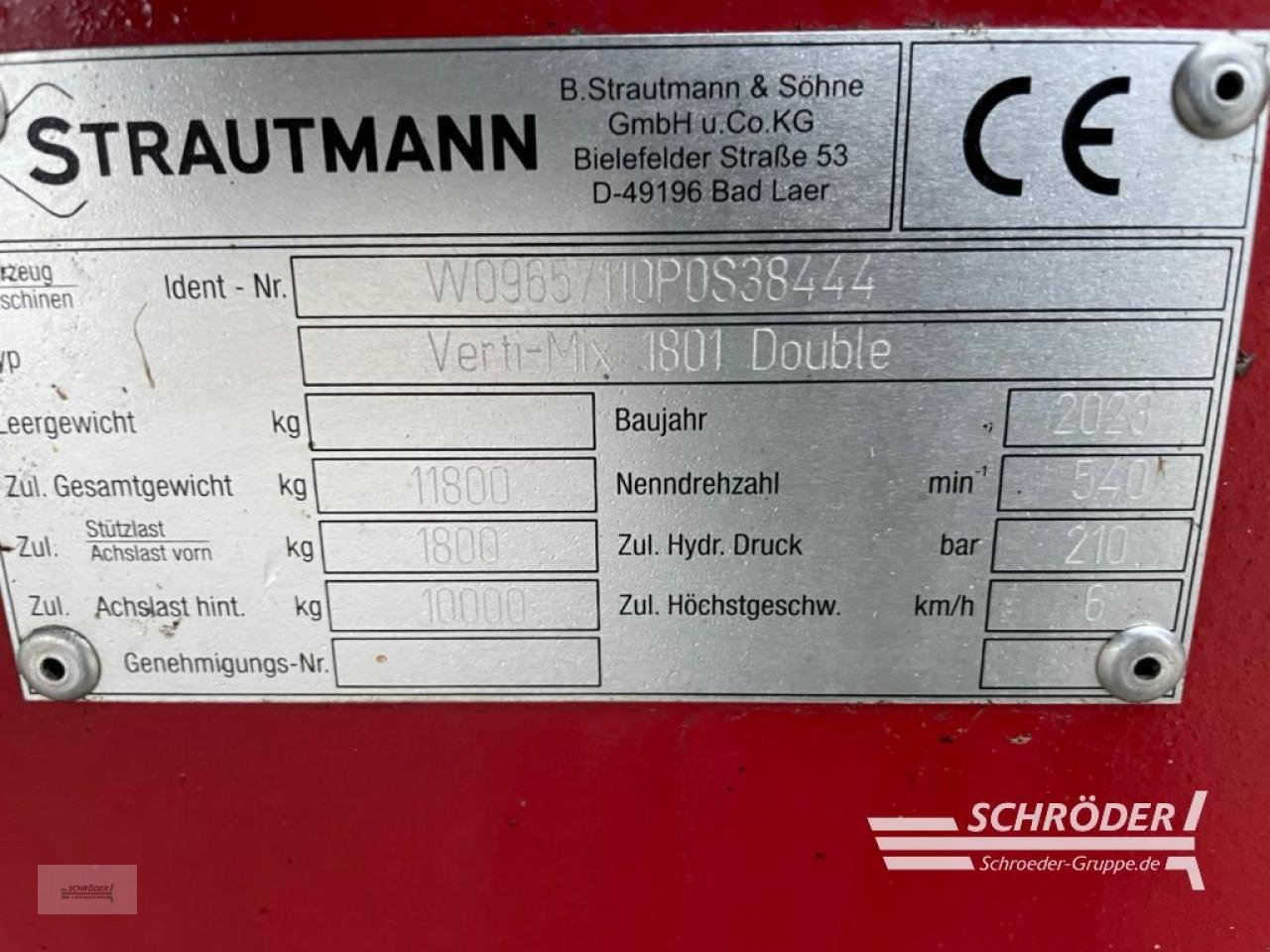 Futtermischwagen του τύπου Strautmann VERTI MIX 1801 DOUBLE, Neumaschine σε Hemmoor (Φωτογραφία 17)