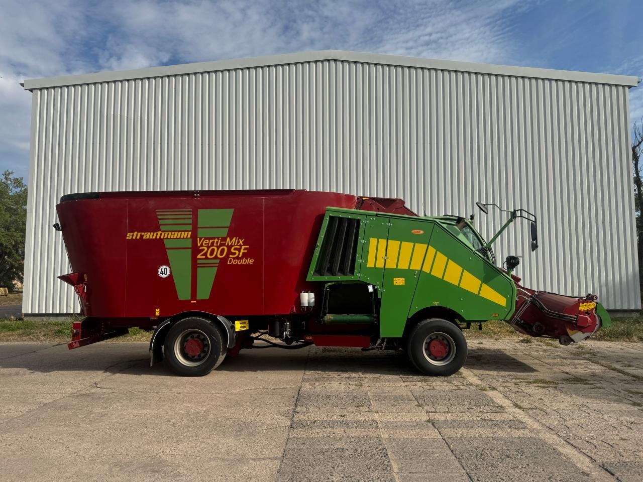 Futtermischwagen typu Strautmann Verti-Mix 200 SF Double nur 1500h, Gebrauchtmaschine w Könnern (Zdjęcie 4)