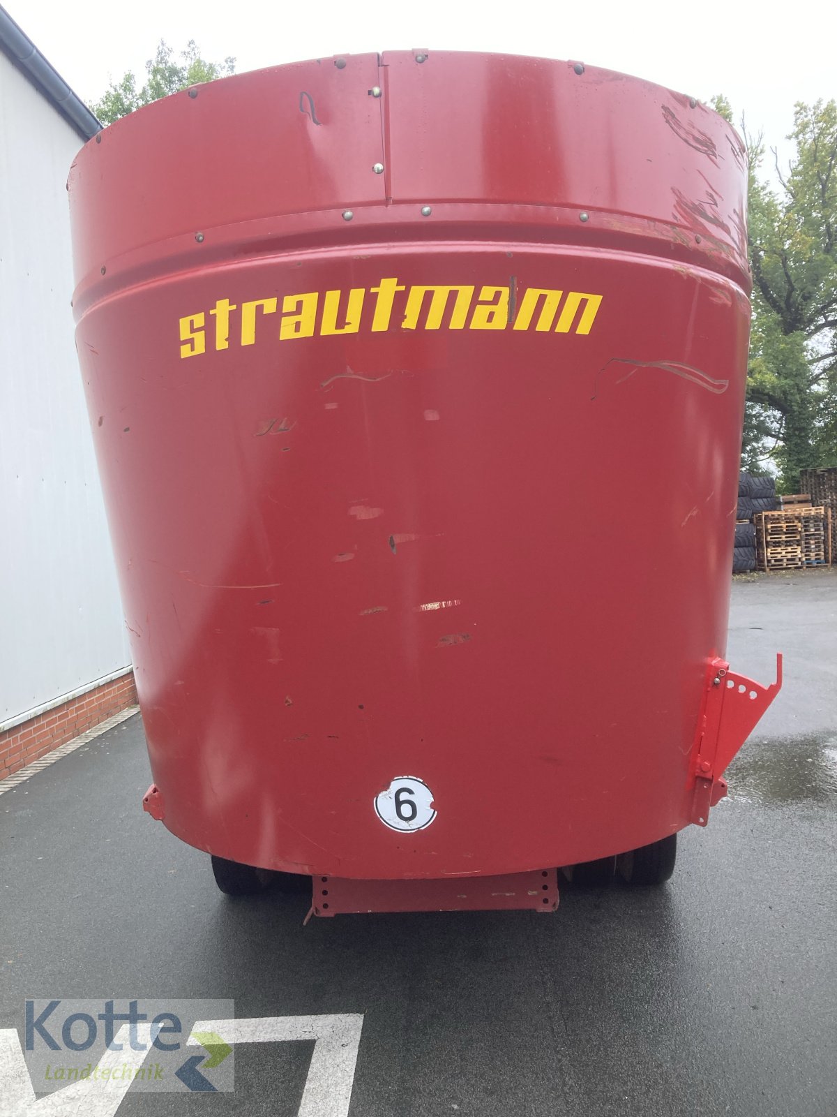 Futtermischwagen Türe ait Strautmann Verti Mix 2401 Double, Gebrauchtmaschine içinde Rieste (resim 2)