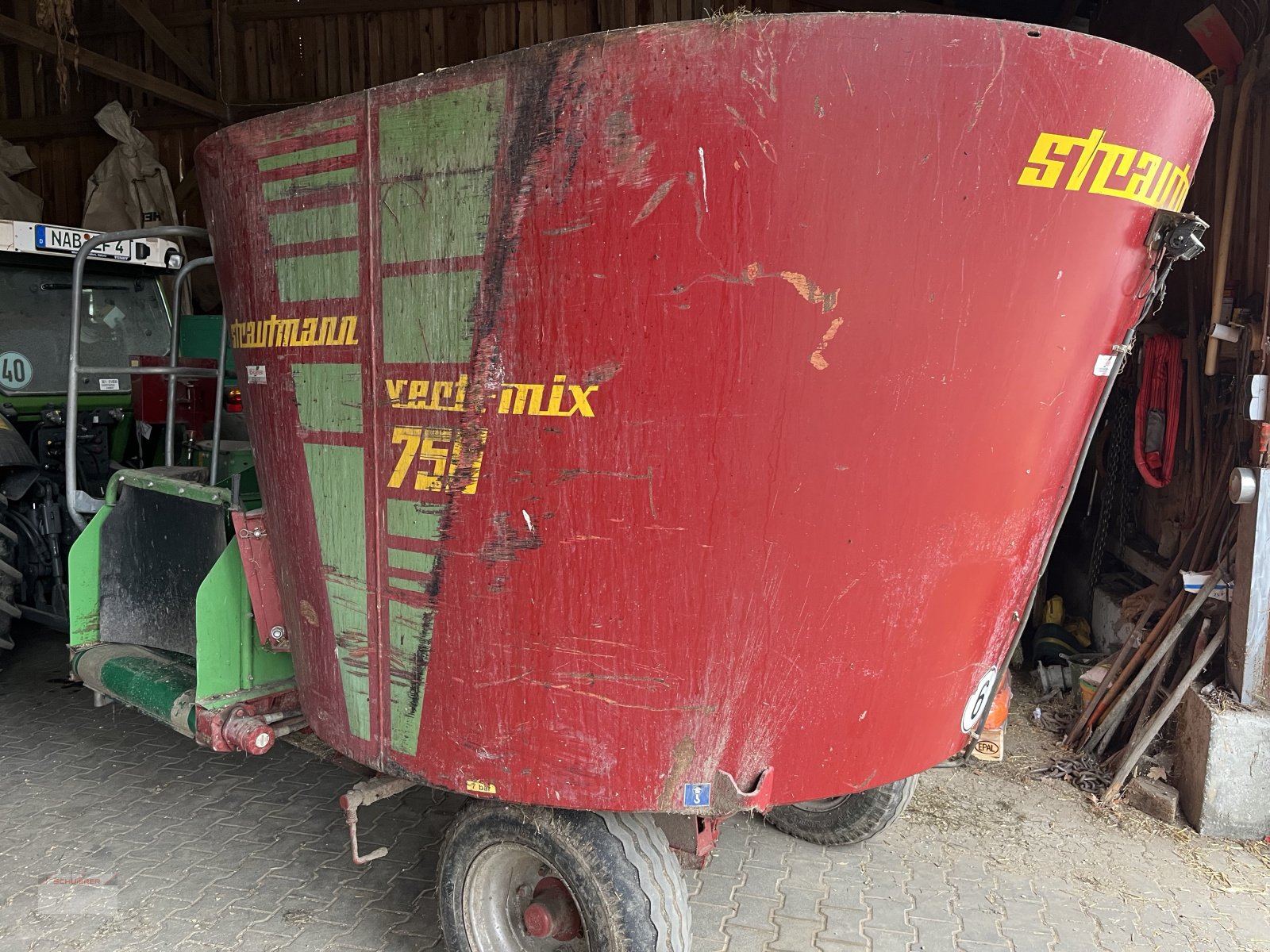 Futtermischwagen del tipo Strautmann Verti-Mix 750, Gebrauchtmaschine In Schwandorf (Immagine 1)