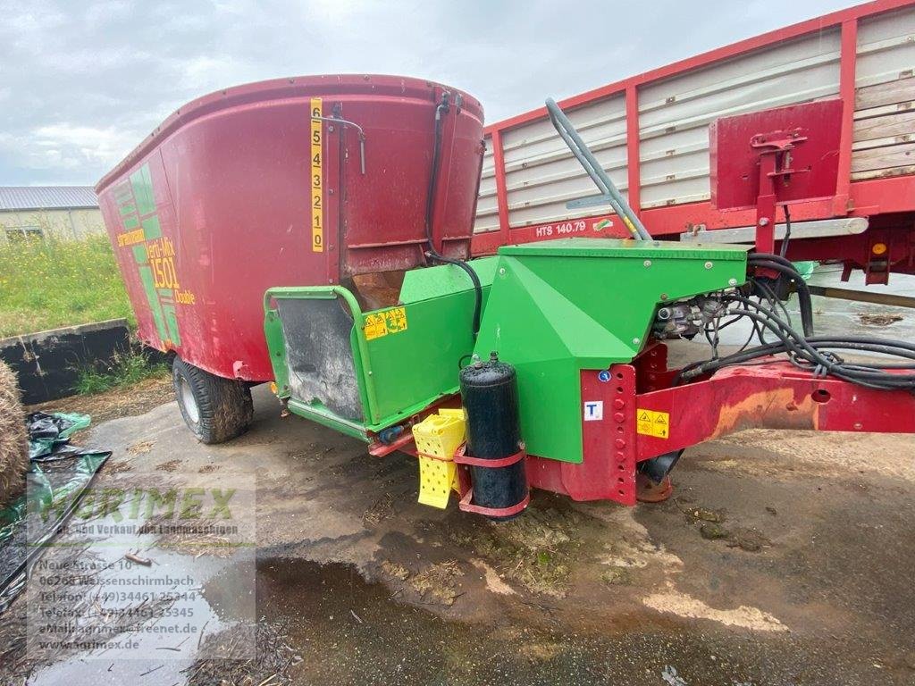 Futtermischwagen Türe ait Strautmann VertiMix 1500 Double, Gebrauchtmaschine içinde Weißenschirmbach (resim 1)