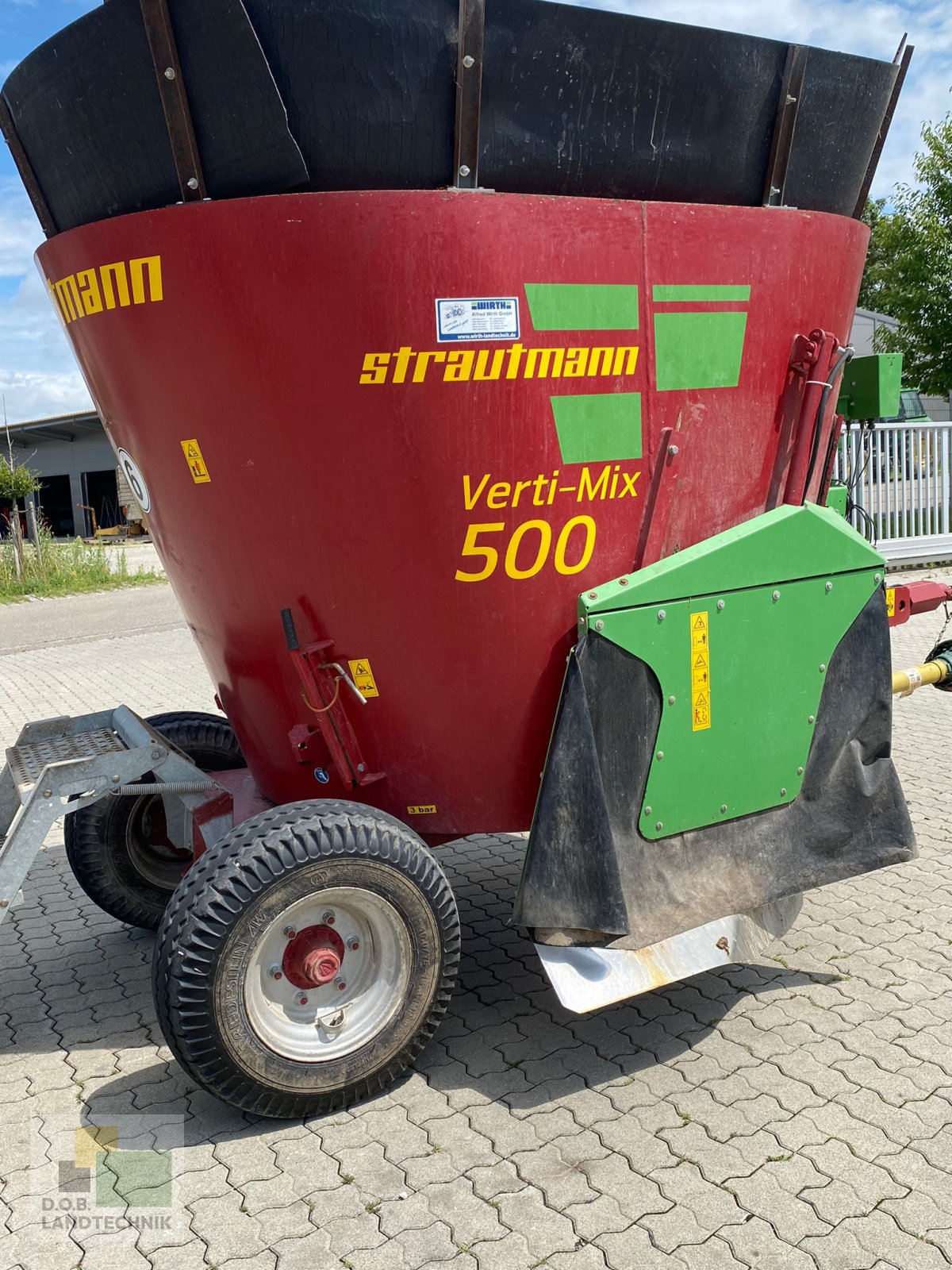 Futtermischwagen van het type Strautmann VM 500, Gebrauchtmaschine in Brunnen (Foto 2)