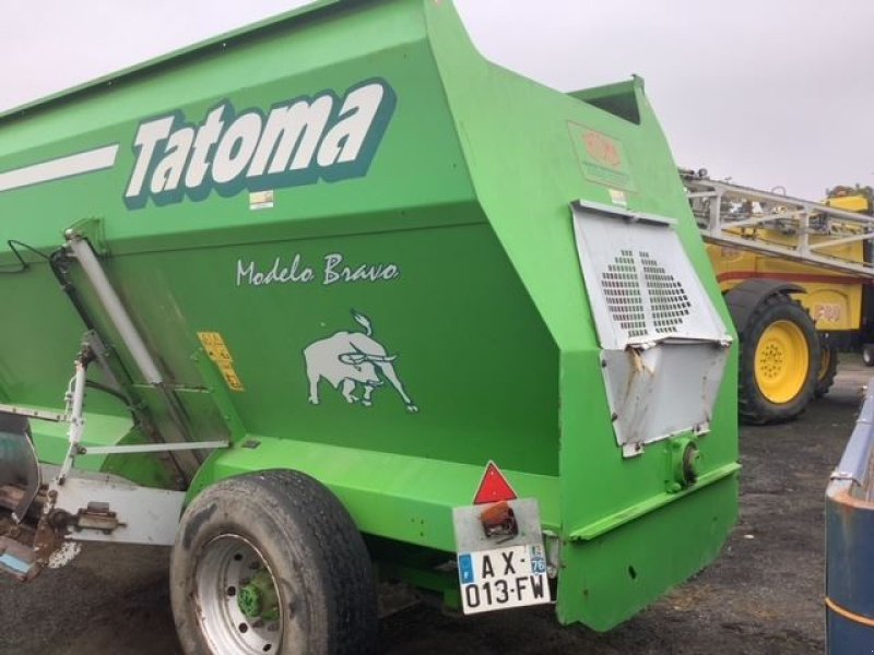 Futtermischwagen a típus Tatoma 20M3, Gebrauchtmaschine ekkor: les hayons (Kép 3)