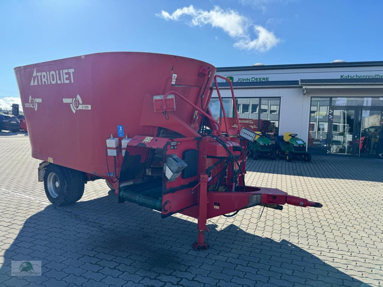 Futtermischwagen typu Trioliet 2-1200 SM2-12VLH, Gebrauchtmaschine v Münchberg (Obrázok 3)