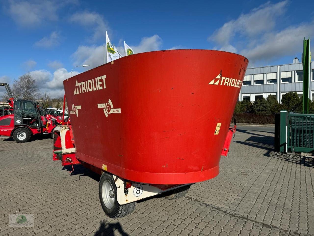 Futtermischwagen a típus Trioliet 2-1200 SM2-12VLH, Gebrauchtmaschine ekkor: Münchberg (Kép 7)