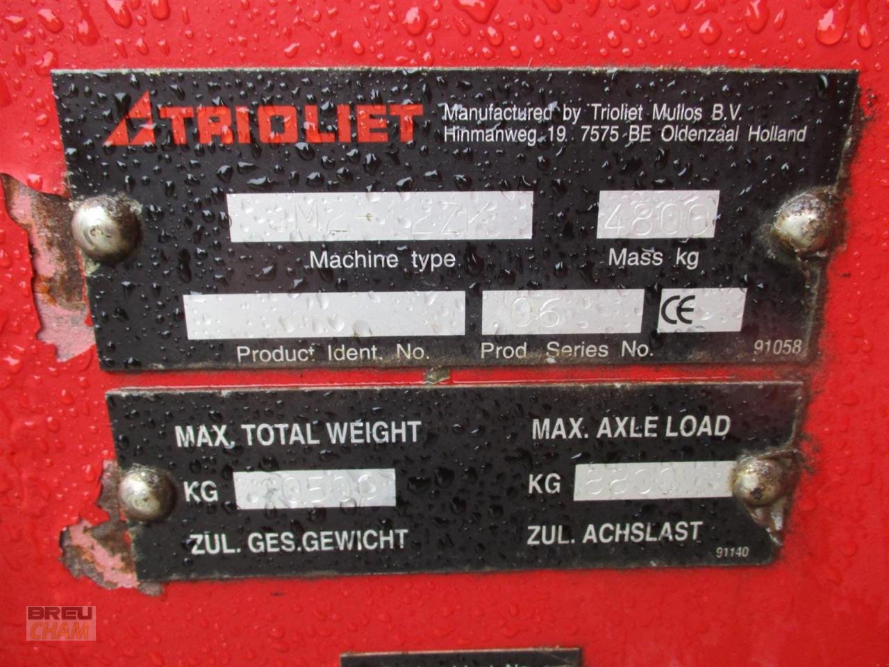 Futtermischwagen tipa Trioliet 2-1200, Gebrauchtmaschine u Cham (Slika 1)