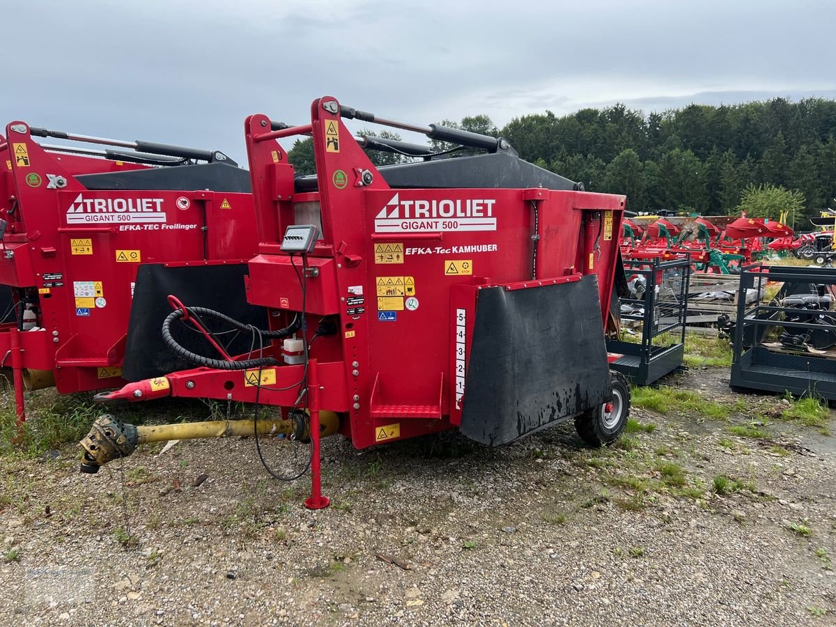 Futtermischwagen van het type Trioliet Gigant 500, Gebrauchtmaschine in Erlbach (Foto 1)