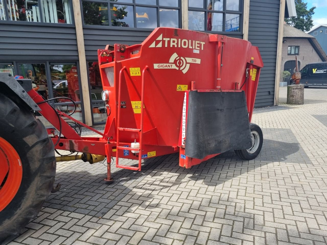 Futtermischwagen del tipo Trioliet GIGANT 700, Gebrauchtmaschine en Lunteren (Imagen 2)