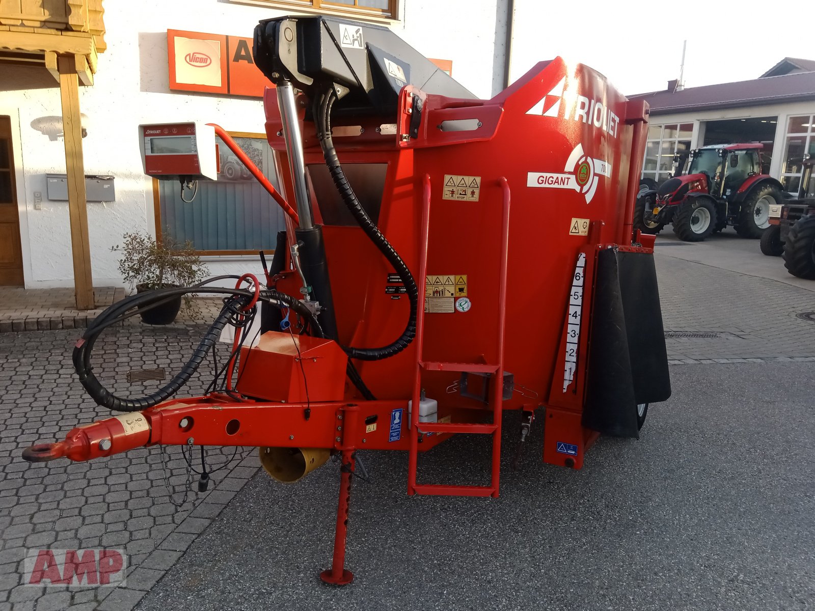 Futtermischwagen van het type Trioliet Gigant 700, Gebrauchtmaschine in Teising (Foto 1)