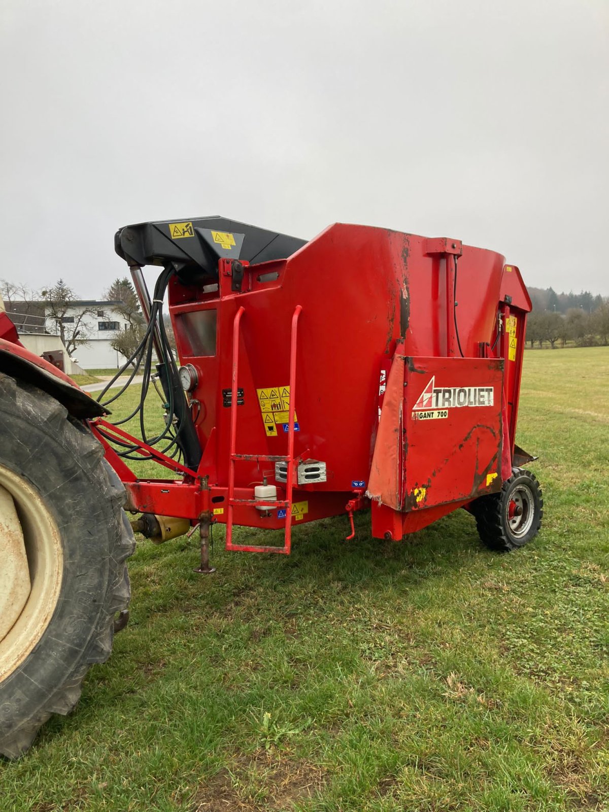 Futtermischwagen van het type Trioliet Gigant 700, Gebrauchtmaschine in Weidenstetten (Foto 1)