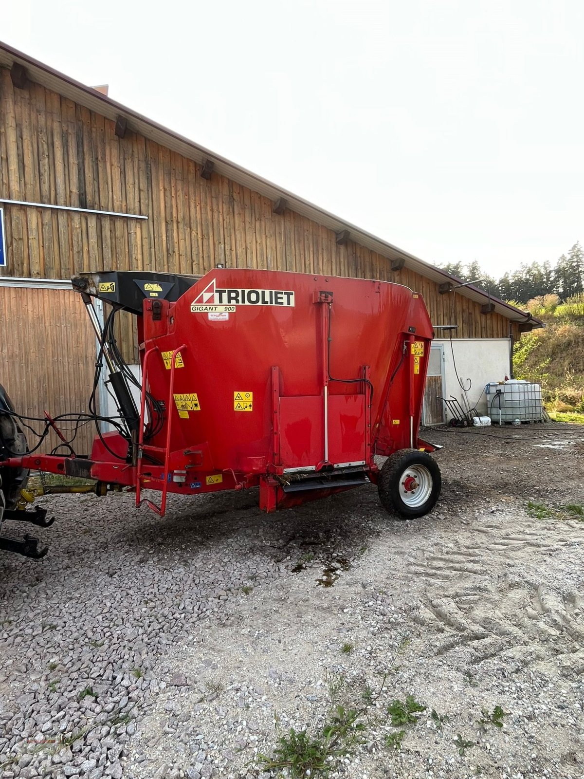 Futtermischwagen du type Trioliet Gigant 900, Gebrauchtmaschine en Schwandorf (Photo 1)