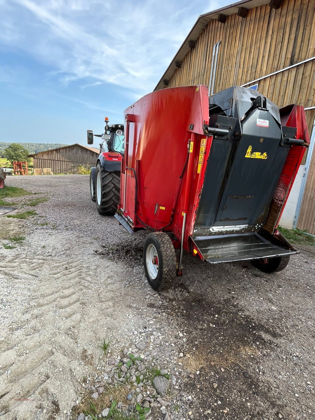 Futtermischwagen van het type Trioliet Gigant 900, Gebrauchtmaschine in Schwandorf (Foto 3)