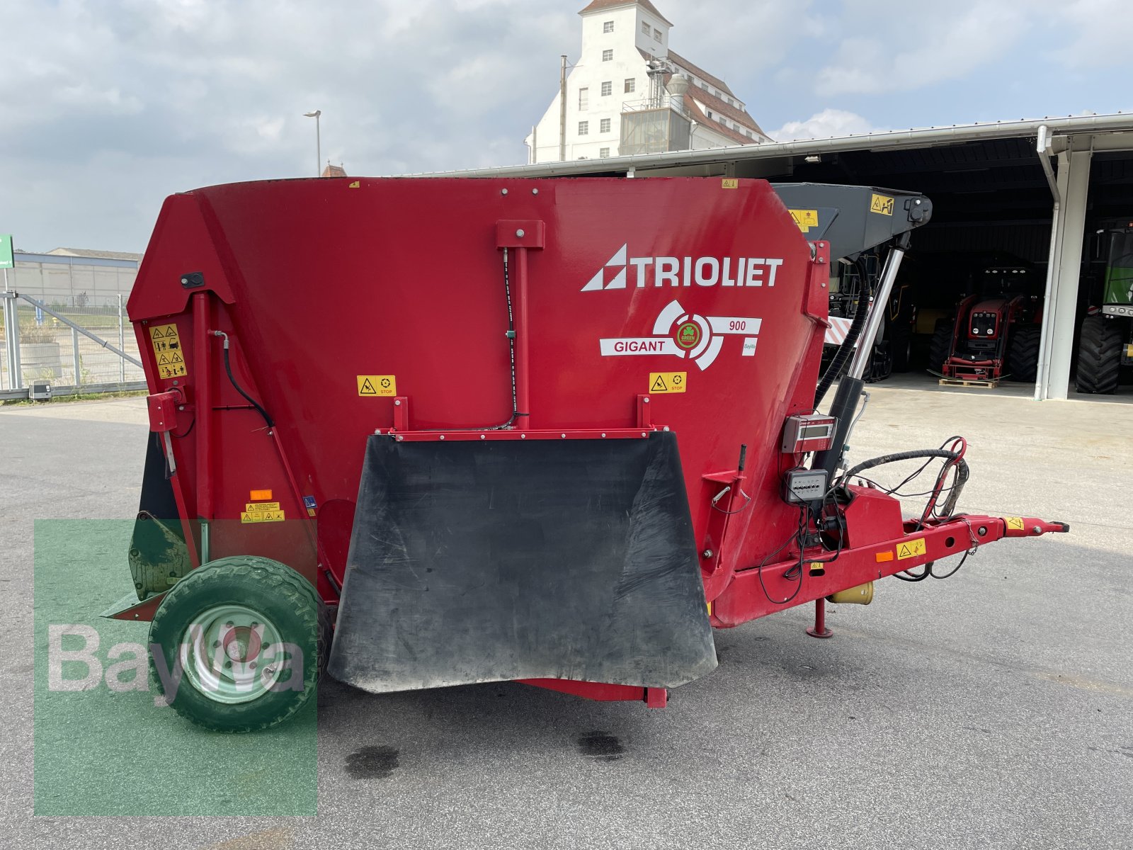 Futtermischwagen Türe ait Trioliet Gigant 900, Gebrauchtmaschine içinde Bamberg (resim 4)