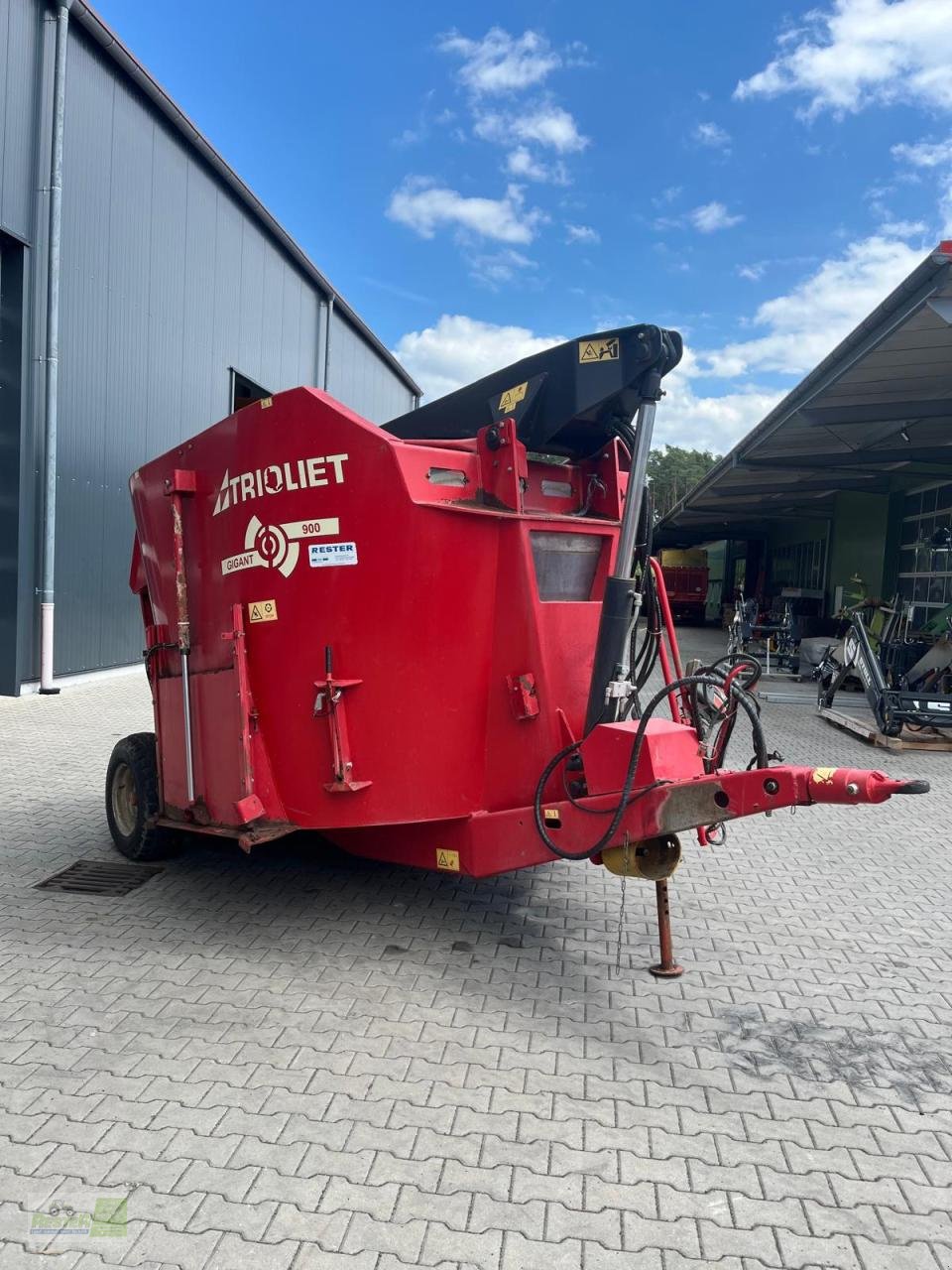 Futtermischwagen van het type Trioliet Gigant 900, Gebrauchtmaschine in Wernberg-Köblitz (Foto 2)