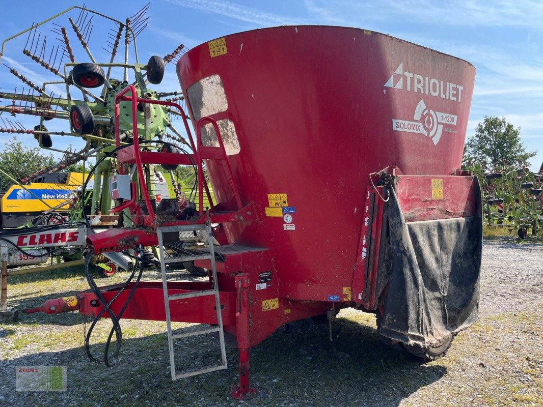 Futtermischwagen van het type Trioliet Solomix 1-1200 ZK, Gebrauchtmaschine in Risum-Lindholm (Foto 1)