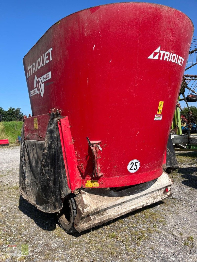 Futtermischwagen van het type Trioliet Solomix 1-1200 ZK, Gebrauchtmaschine in Risum-Lindholm (Foto 12)