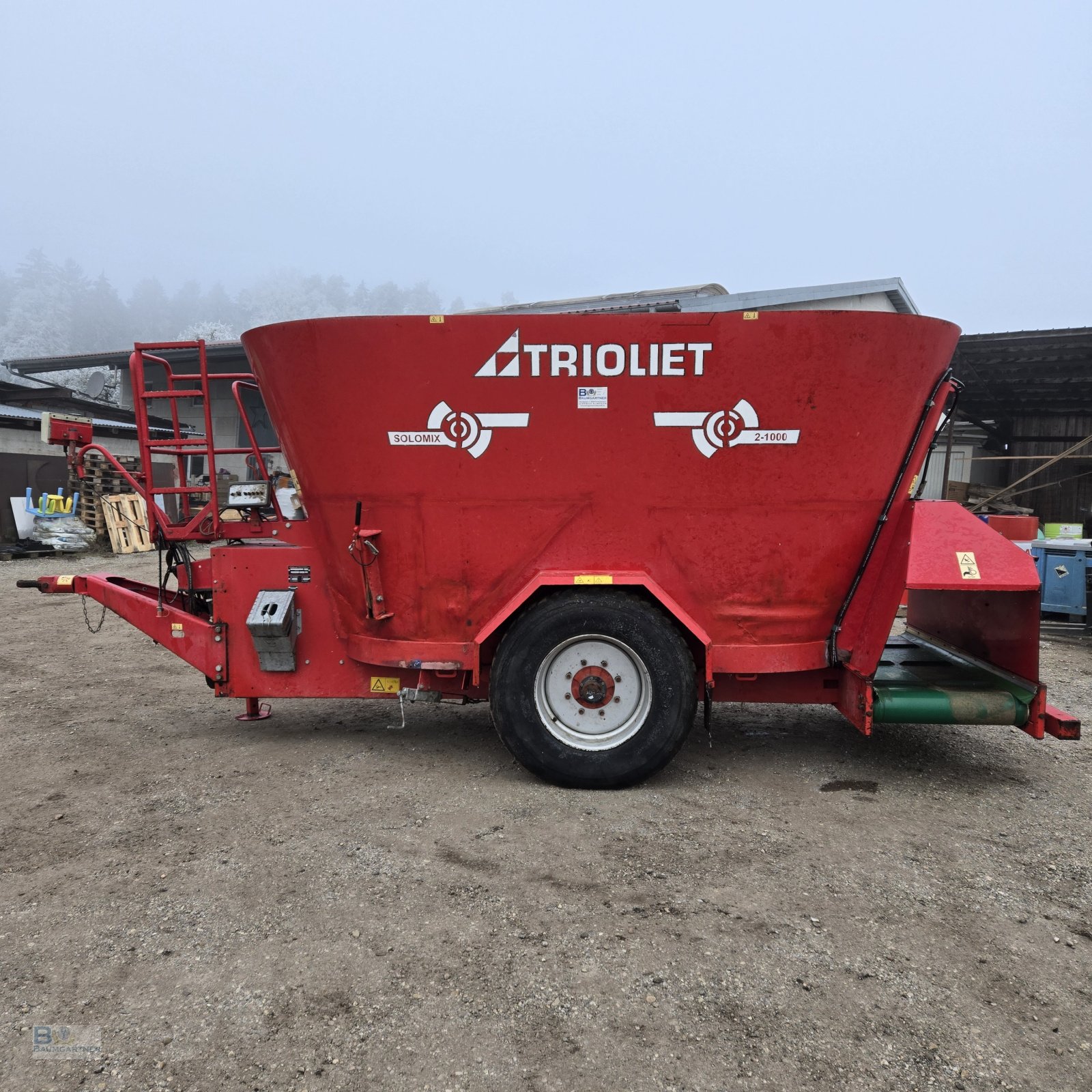 Futtermischwagen del tipo Trioliet Solomix 2-1000, Gebrauchtmaschine en Frontenhausen (Imagen 1)