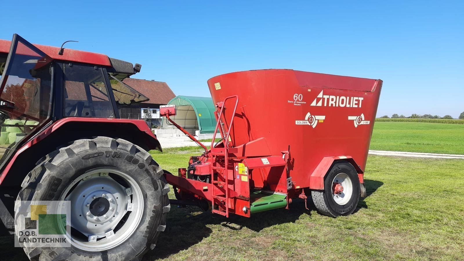 Futtermischwagen van het type Trioliet Solomix 2-1200, Gebrauchtmaschine in Langweid am Lech (Foto 5)