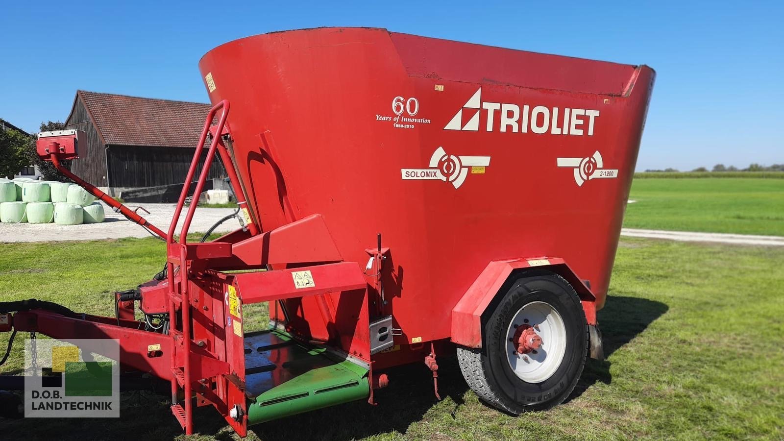 Futtermischwagen van het type Trioliet Solomix 2-1200, Gebrauchtmaschine in Langweid am Lech (Foto 10)