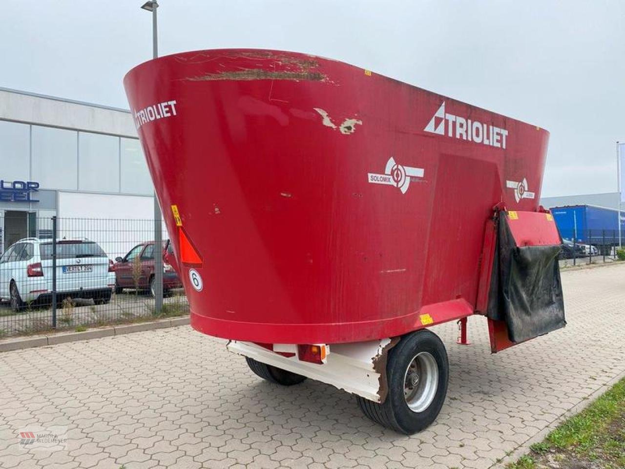 Futtermischwagen van het type Trioliet SOLOMIX 2-2000 ZK, Gebrauchtmaschine in Oyten (Foto 4)