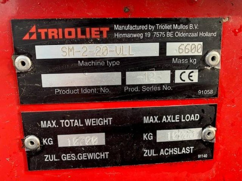 Futtermischwagen van het type Trioliet SOLOMIX 2-2000, Gebrauchtmaschine in Stegeren (Foto 7)