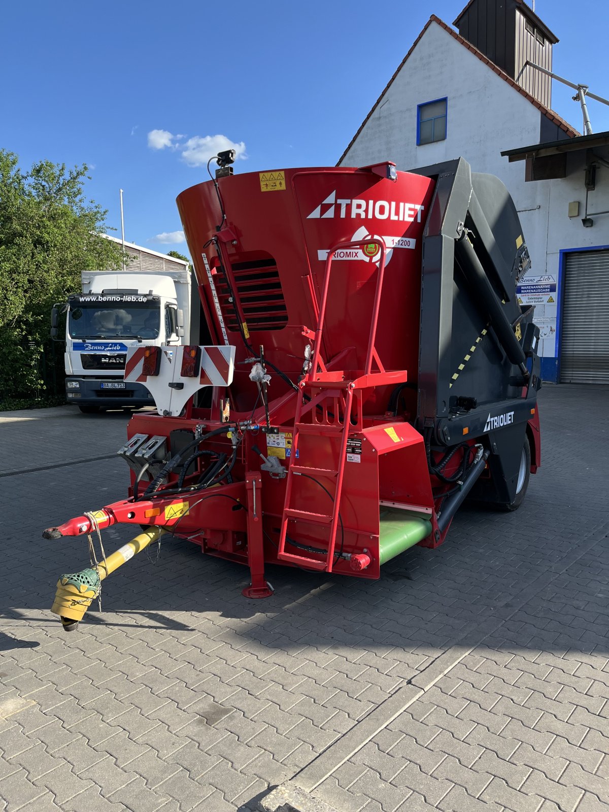 Futtermischwagen typu Trioliet Triomix 1-1200, Gebrauchtmaschine v Schesslitz (Obrázek 1)