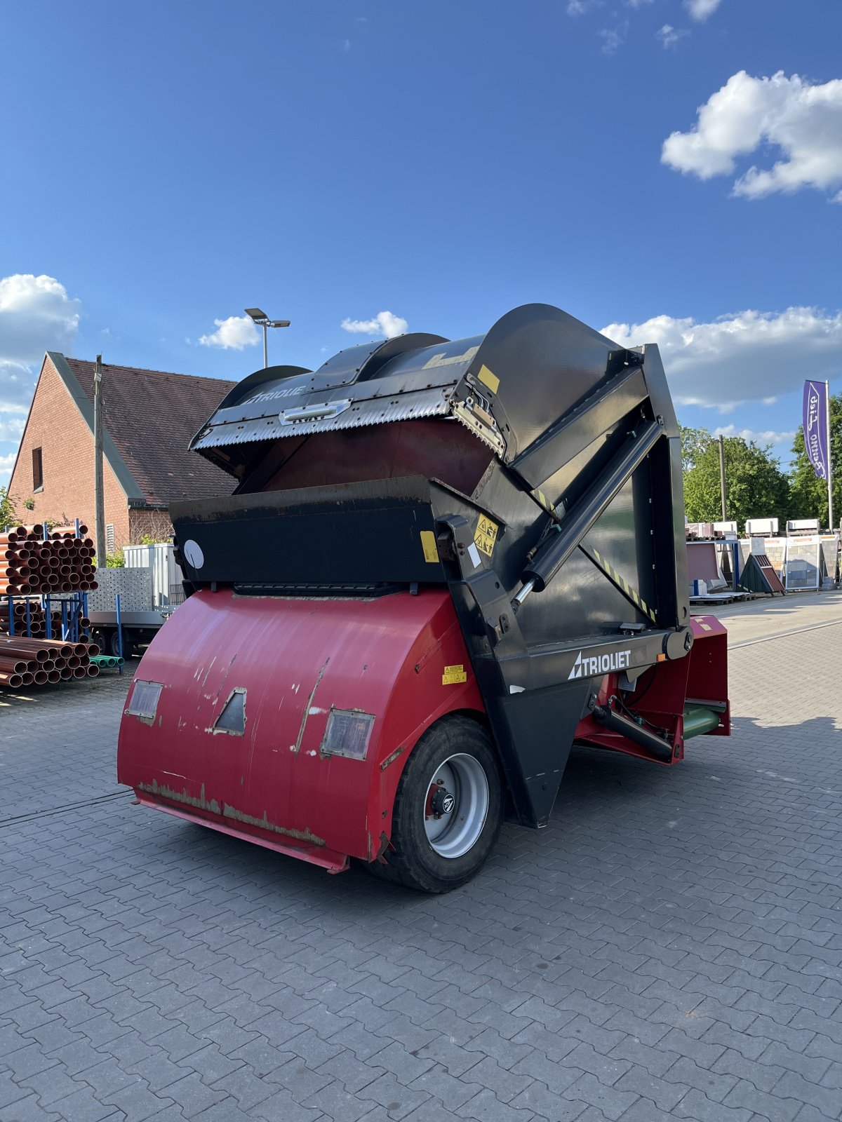 Futtermischwagen tip Trioliet Triomix 1-1200, Gebrauchtmaschine in Schesslitz (Poză 4)