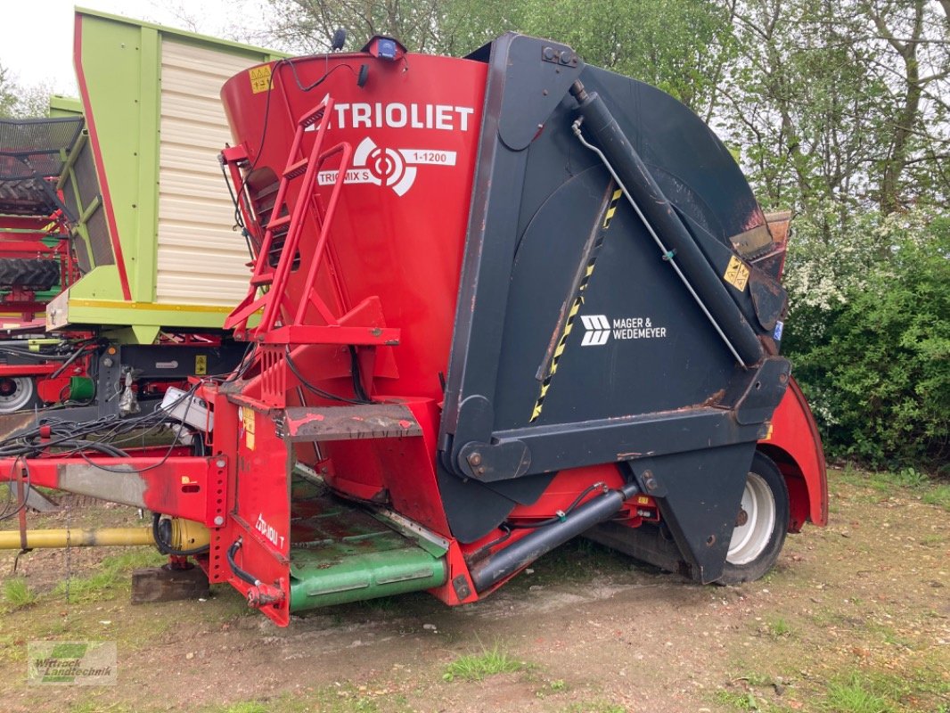 Futtermischwagen van het type Trioliet Triomix 1-1200, Gebrauchtmaschine in Rhede / Brual (Foto 2)