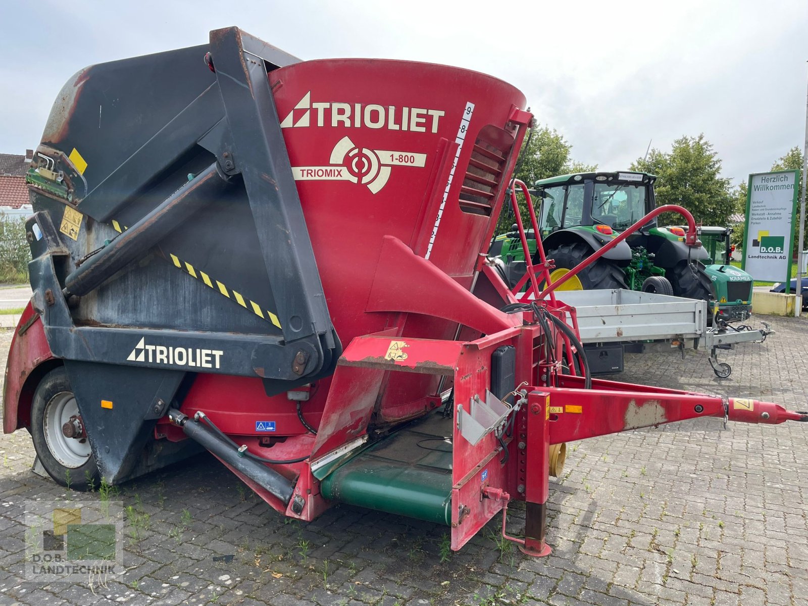 Futtermischwagen del tipo Trioliet Triomix 1-800, Gebrauchtmaschine en Regensburg (Imagen 3)