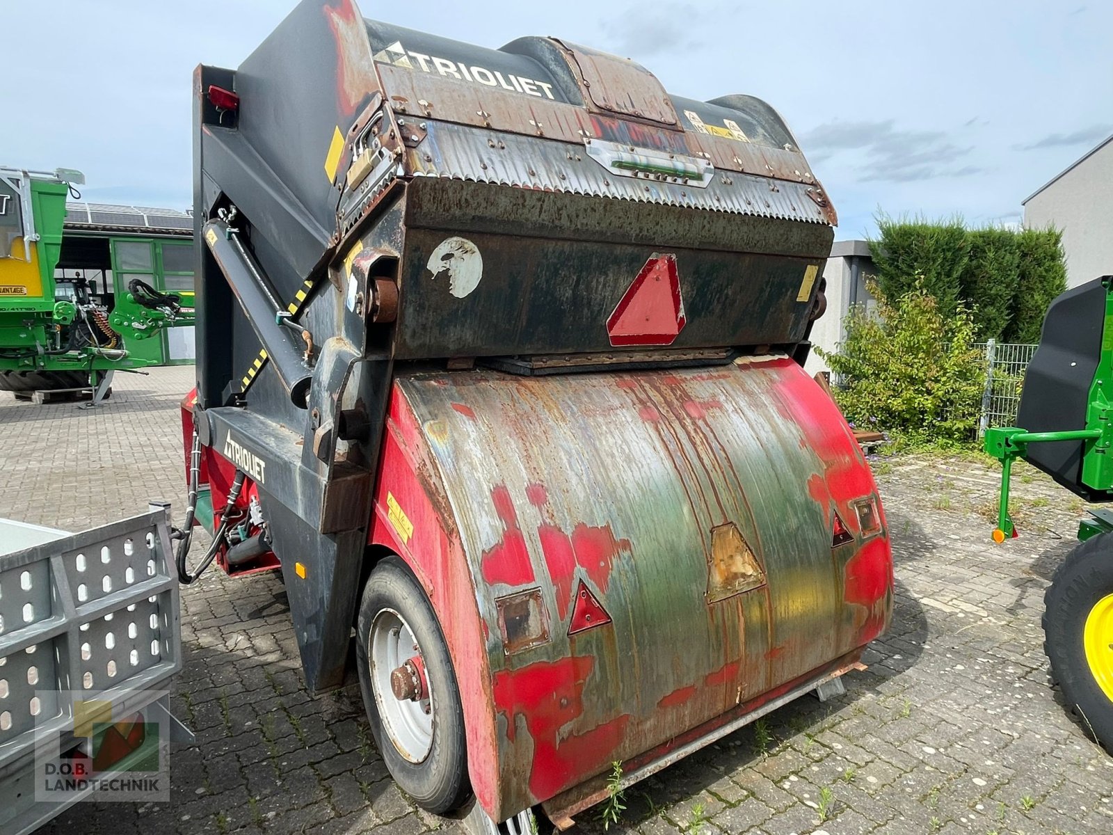 Futtermischwagen des Typs Trioliet Triomix 1-800, Gebrauchtmaschine in Regensburg (Bild 4)