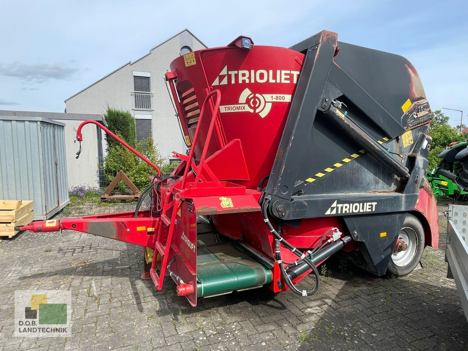 Futtermischwagen van het type Trioliet Triomix 1-800, Gebrauchtmaschine in Lauterhofen (Foto 1)