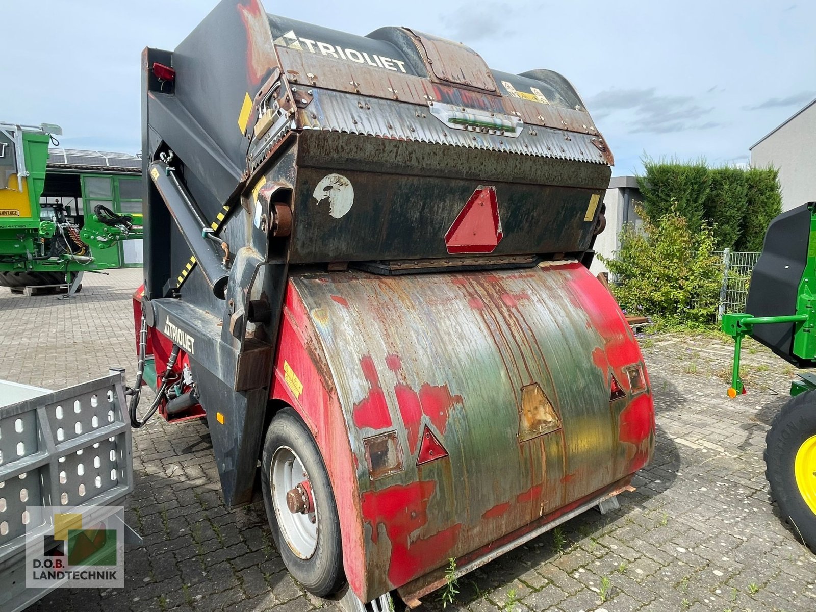 Futtermischwagen Türe ait Trioliet Triomix 1-800, Gebrauchtmaschine içinde Lauterhofen (resim 4)