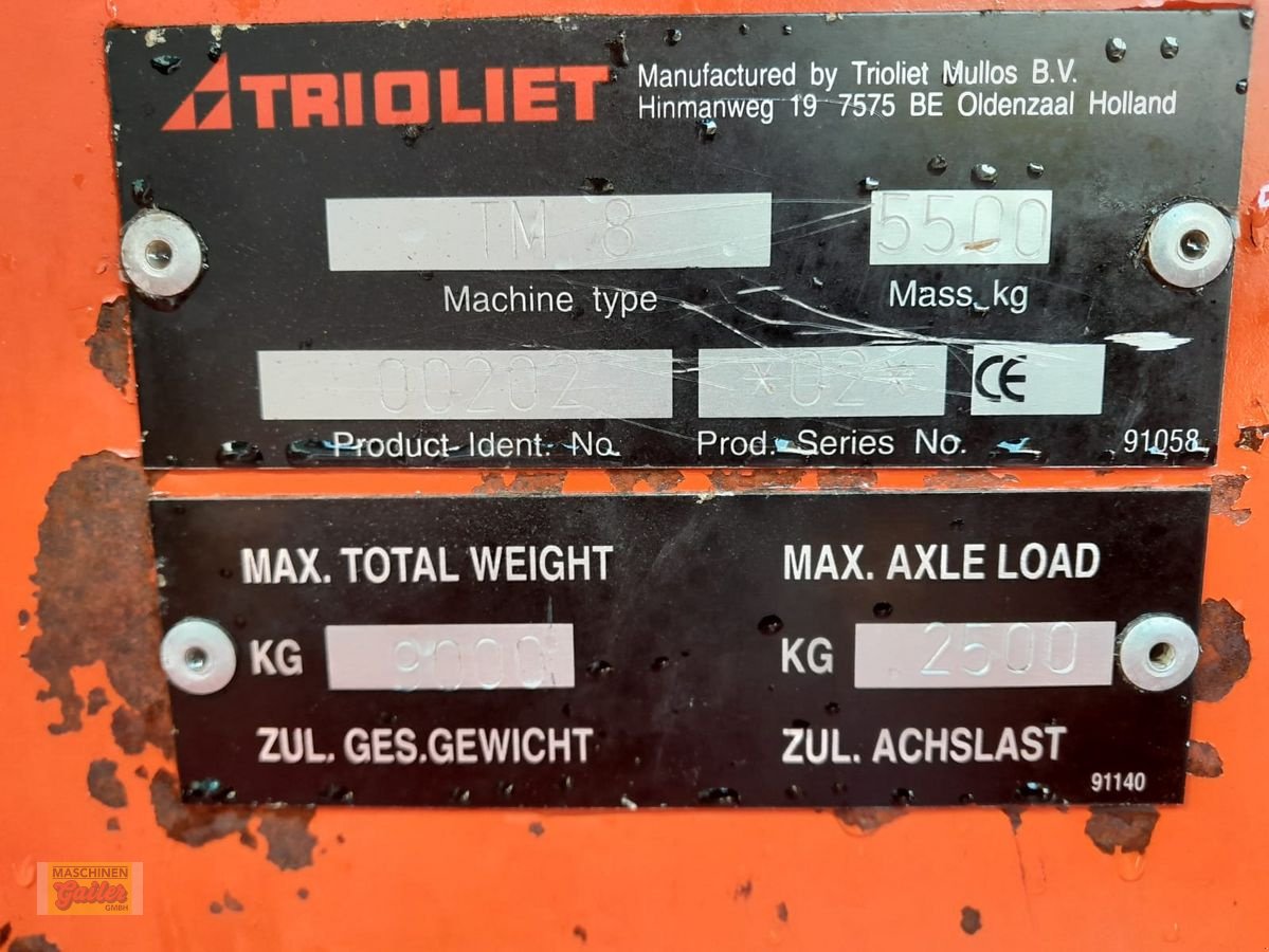 Futtermischwagen des Typs Trioliet Triomix 800 Selbstlader, Gebrauchtmaschine in Kötschach (Bild 2)